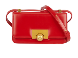 Mini BV Classic Crossbody, Leather, Red, DB, 3*